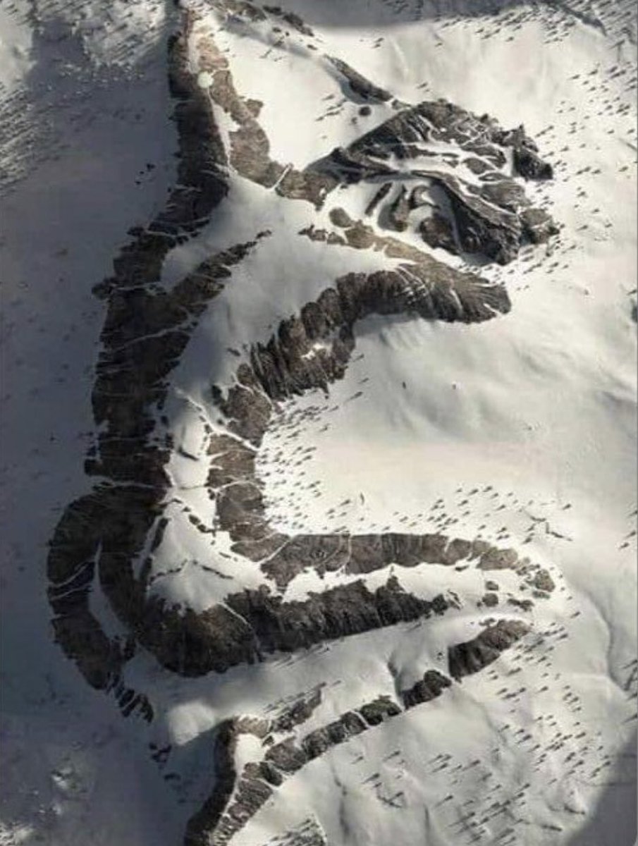 Volcán Iztaccíhuatl (La Mujer Dormida) 
Vista aérea