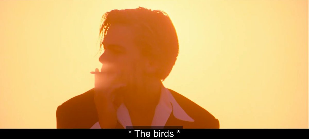 This introduction to Leo as Romeo...moping around the beach in a suit to Radiohead, smoking moodily...solely responsible for me abruptly entering puberty