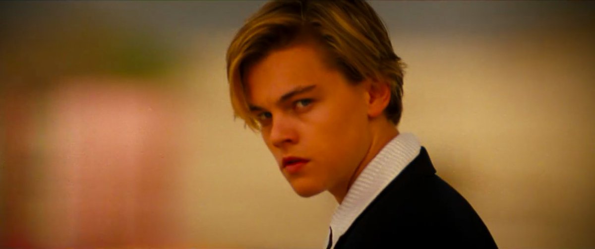“Leo was always the choice for Romeo,” said Luhrmann at the time, who’d only seen DiCaprio in paparazzi photos and was taken aback by his, you know, entire thing. "I went, 'Now that's what Romeo should look like.’”