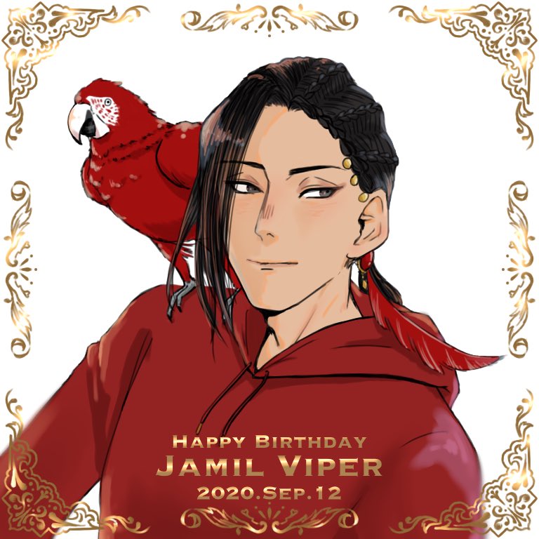 videtwsted's tweet photo. 🎂Happy birthday Jamil!!🎉🎉💐
その努力が実を結びますように

 #ジャミル・バイパー誕生祭2020
#ジャミル・バイパー生誕祭2020 https://t.co/V4SjIqanEO