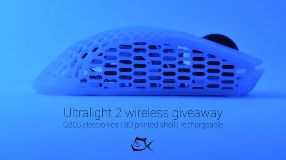 Boys I'm doing a giveaway with <a href="/ModsMouse/">PMM</a> of the ULTRALIGHT 2! 
To enter just follow me and <a href="/ModsMouse/">PMM</a> and *retweet* this post. 
- Winner will be announced at the 18th September! -