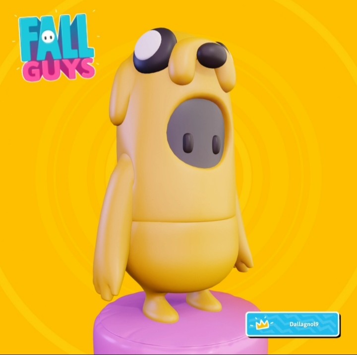 DanielDallagn11's tweet photo. Fall Jake (I can't post jake's video 'cause twitter keeps censoring me, the reason is: jake has a tail...)
#FallGuys #FallGuysGame #FallGuysUltimateKnockout #FallGuysArt #fallguysconcept #fallguysfriday #adventuretime https://t.co/yfUZY2tAbH
