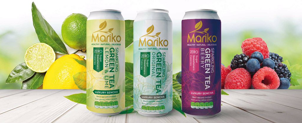 Marikogreentea's tweet photo. Mariko Green Tea is back with 2 brand new fruity flavours 🍇🍋Our Mixed Berry and Lemon &amp; Lime bubbly infusions were created to tickle your taste buds while keeping you refreshed with all the health benefits that green tea has to offer🍹✨
#healthylifestyle #nutrition https://t.co/ltGibdbbgc