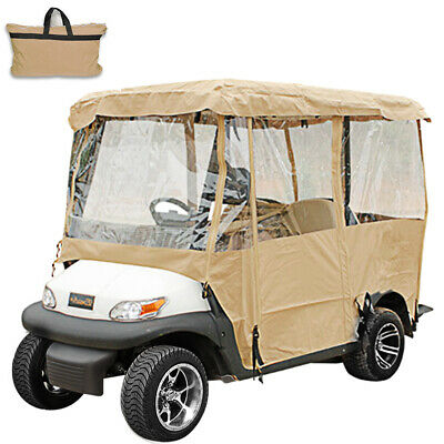 golf_bargains's tweet photo. Golf Cart Cover 4 Passenger Driving Car Enclosure Fits EZ GO Club Car Yamaha https://t.co/NcpPtiia3i https://t.co/MnwdcoBD1G