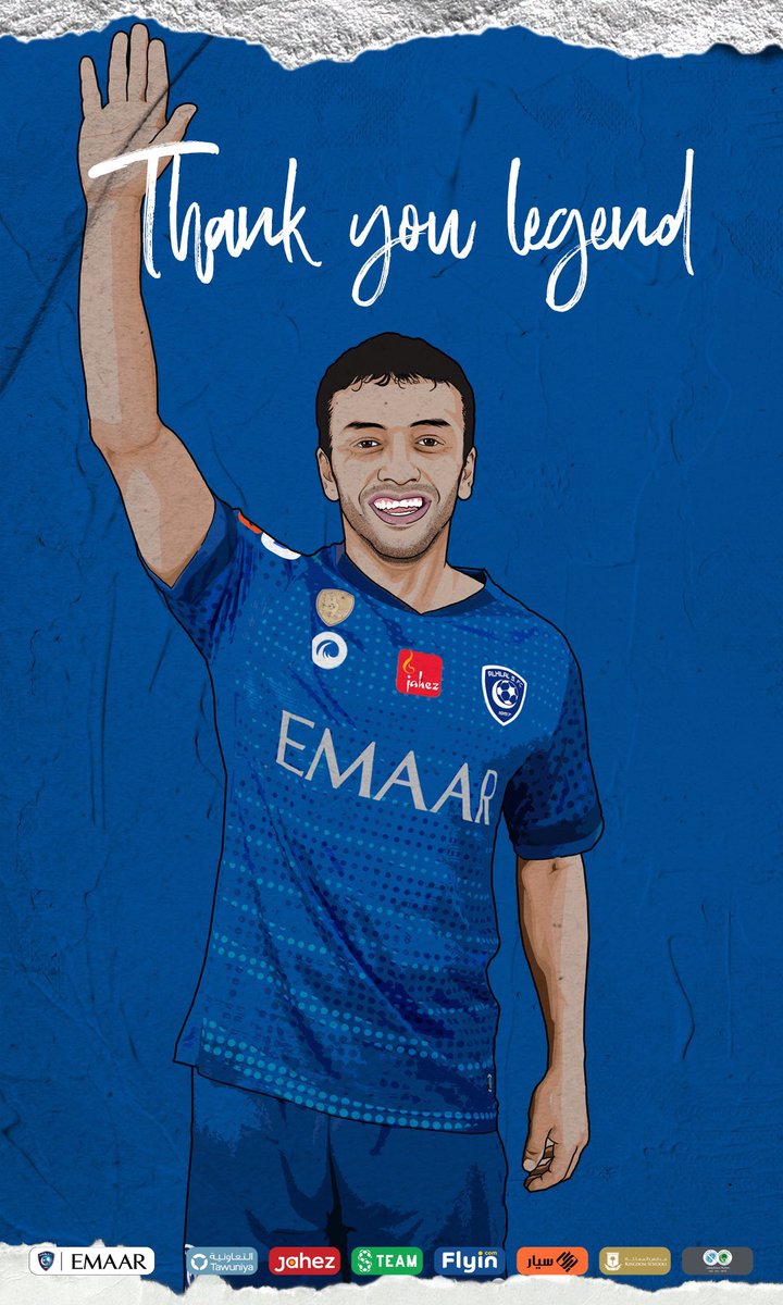 My friend, soccer in Asia will Never be the same without your skills, smile, talent and Fair play. From the other side I’m very thankful for everything you did for me and my family! Shalloub United wait for you! 😂🤣😅🤣    you deserve all the best my friend!@Alhilal_EN