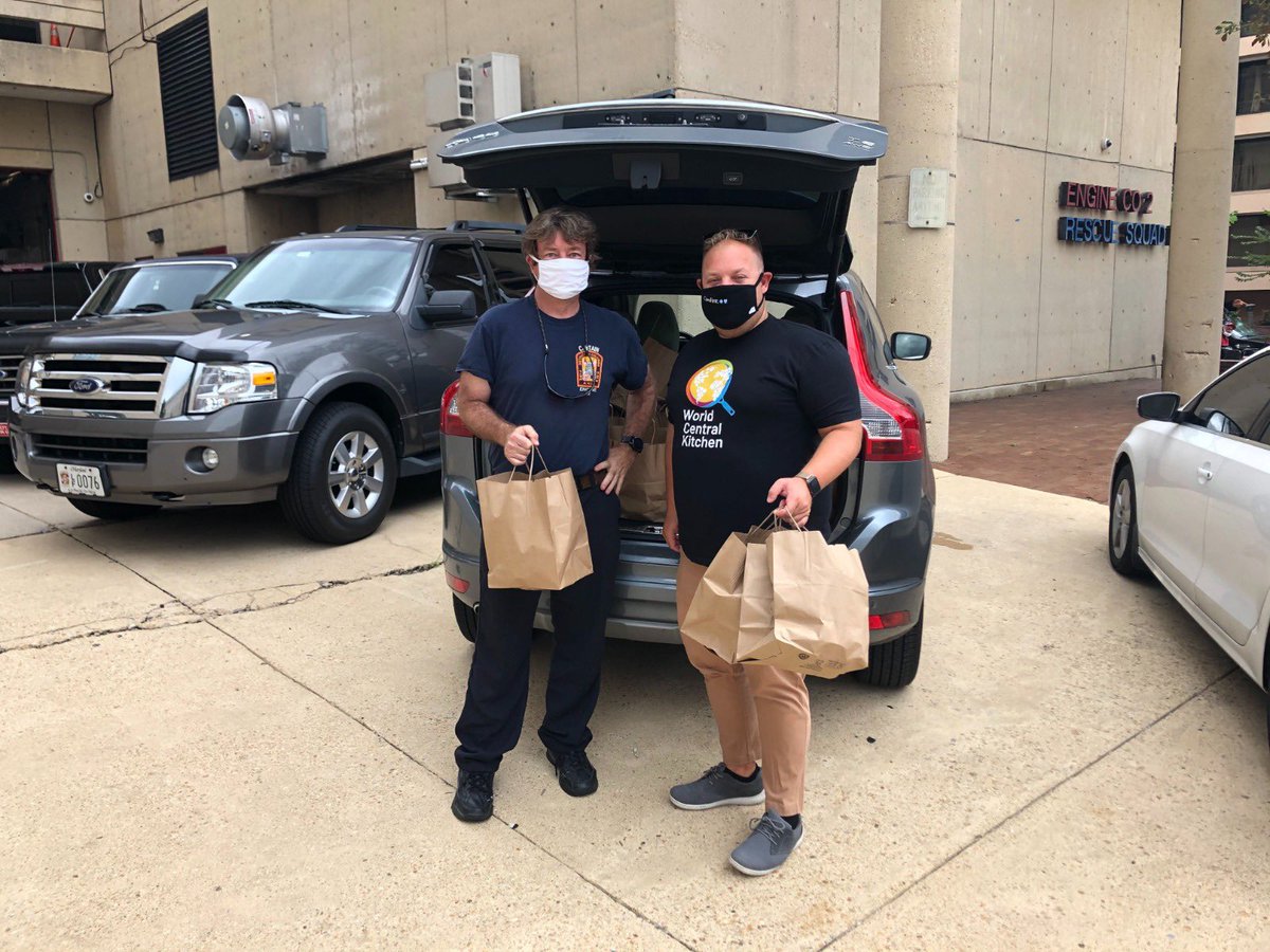 WCKitchen's tweet photo. In remembrance of September 11th, we're working with @911day to deliver nourishing restaurant meals to first responders across the country, including 5,000 meals in @chefjoseandres' hometown of DC. We're so thankful for all these incredible heroes do to keep us safe—thank you❤️🇺🇸 https://t.co/bBBspthFq5