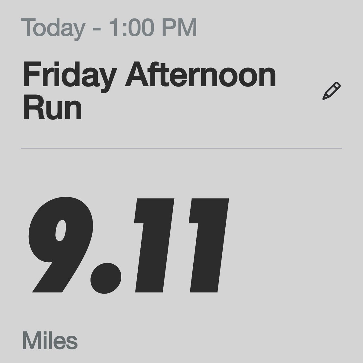 JDV1229's tweet photo. I ran because they can't. Normally I'd obsess over how bad my time was or beat myself up for having to walk so often. But not today! #911Remembered #911anniversary #dedicationrun https://t.co/BUD3fwsT3B