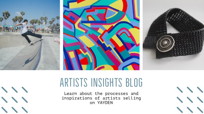 YaydenArt's tweet photo. We know how important it is to have a connection with the artist when buying art. YAYDEN works directly with artists to create individualized blogs highlighting their process, inspiration and personality. Check out these great blogs on https://t.co/EORCH4vyQ5!
#weworkwithyou https://t.co/hmqNRbfqKo