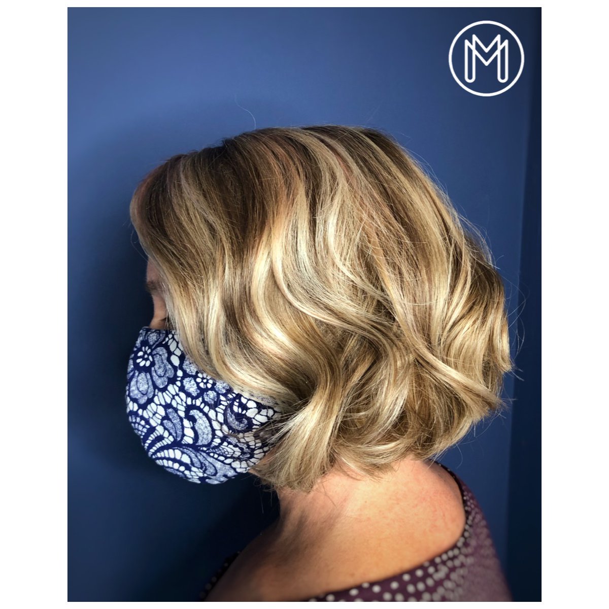 maxinemorgan's tweet photo. Gorgeous #textured blonde created with Georgia @_gchair using @davinescolor @olaplex ✨ cut and styled with Maxine using @ghdhair for the curls 👏 #blondebob #davinescolor #olaplex #maxinemorgan https://t.co/SrxnZ1EMmW