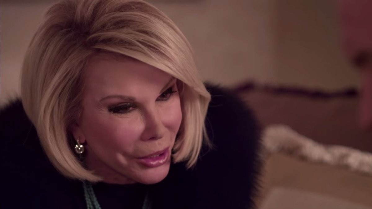 TheImmortalsPod's tweet photo. Today the bonus episode that corresponded with that number was the TV show Louie. Yep. Louie. Sarah and Austin have the hot take that it's not fun to watch anymore. (Joan Rivers is still good in her episode. Ignore who she's taking to in this scene.) https://t.co/EFYRPrqlkK