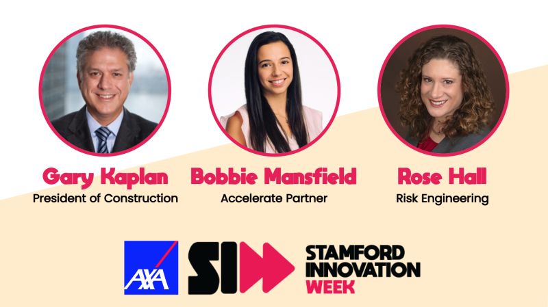 AXA_XL's tweet photo. Our colleagues Gary, Bobbie and Rose are gearing up to speak at Stamford Innovation Week! Register now to join them at this festival to celebrate innovation, technology & entrepreneurship on September 24th & 25th. https://t.co/PrewirwnCt #surviveandthrive #SIWeek https://t.co/O9R115ISJp
