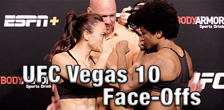 WillSouris's tweet photo. UFC Vegas 10: Waterson vs. Hill weigh-in face-offs video #mixedmartialarts #mma  https://t.co/TCDg6B2Kgy https://t.co/379FhKPyRo