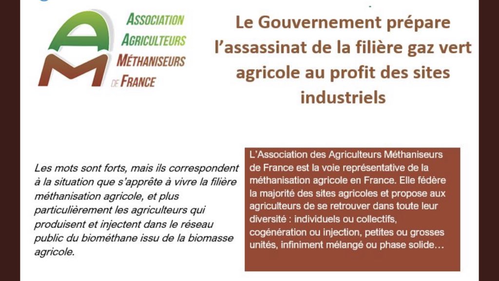 Trahison du gouvernement envers les porteurs de projets #biomethane : quand l’État change les règles du jeu alors que les investissements ont déjà démarré. #méthanisation #enr