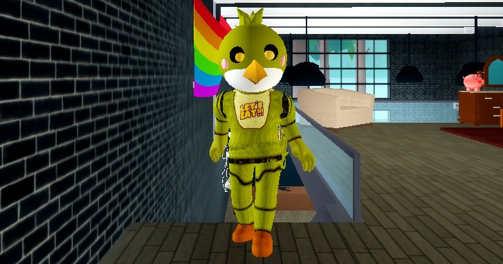 Rabbitears08's tweet photo. @DevounYT i turned budgey,beary,bunny and foxy into fnaf characters! fnaf piggy cross-over when?? https://t.co/OvtkKccnMk