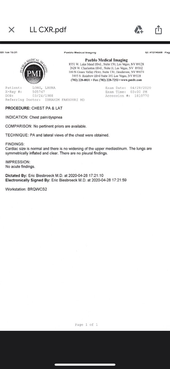 End of month 2 I develop petechiae my body. Dr has me come in for blood work to check my platelets and do a chest X-ray. Both come back normal. Dr says it’s normal after a virus. 20/