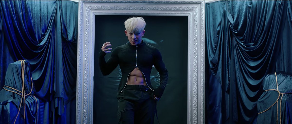 MTV's tweet photo. No Simp September simply doesn't exist when we're discussing @official__wonho's #OpenMind music video. https://t.co/aWw9gWyD3J