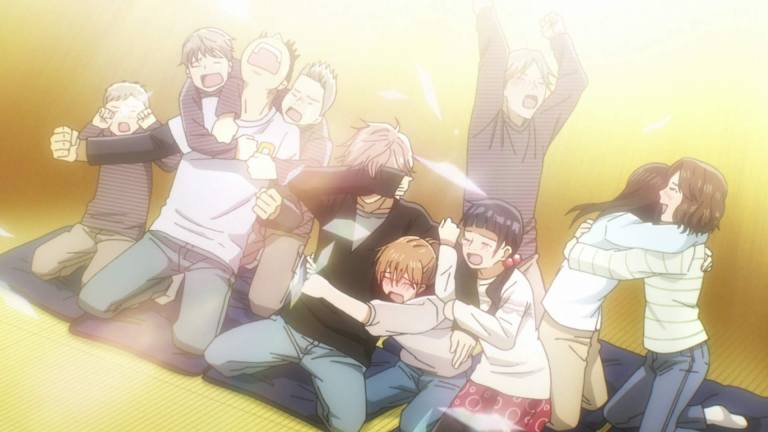 We watch as he forces himself to help Chihaya establish the karuta club, practice with her every day, and even become President of the club simply in order to support her not once looking for recognition, but simply because he can't help himself.