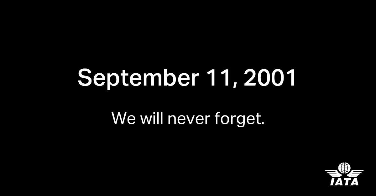 Taybu19's tweet photo. We remember all those who lost their lives and were affected, including aviation colleagues. #NeverForget 🙏
#11septembre2001 #911neverforget #911Memorial https://t.co/vkgBBhzw9w