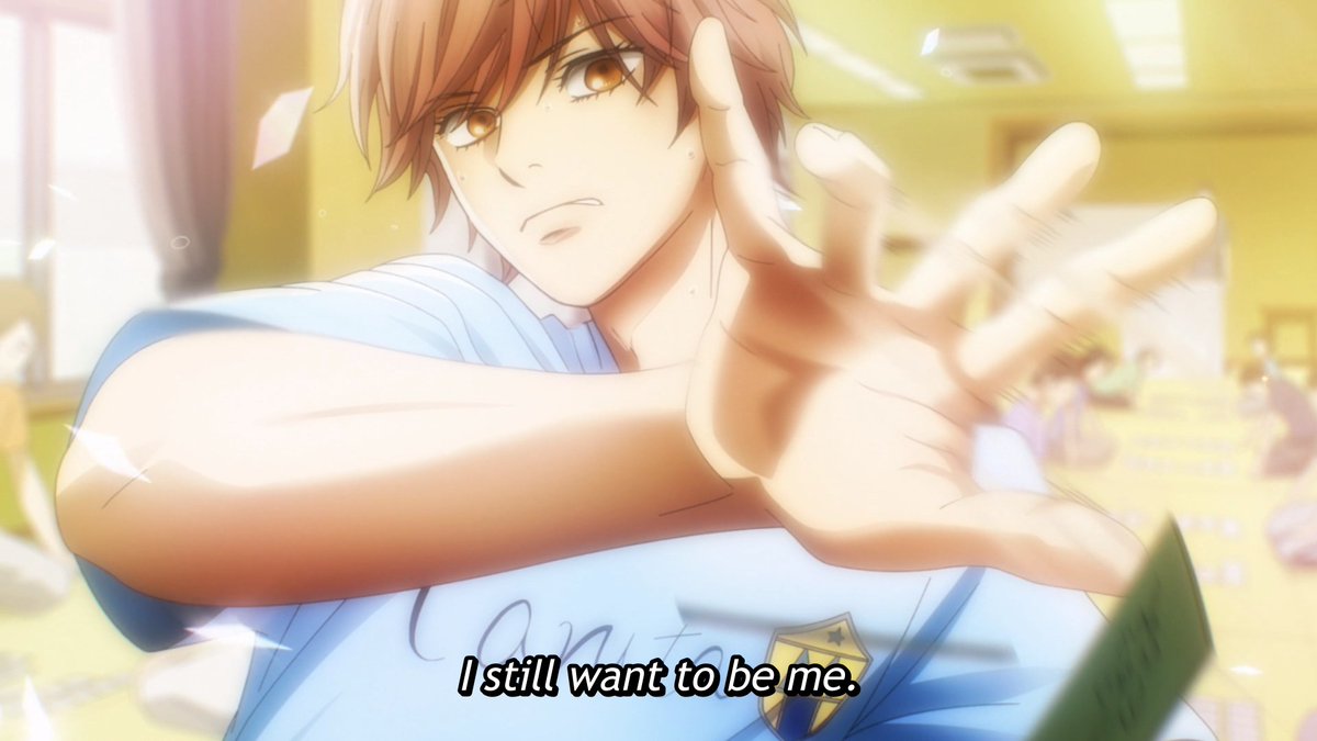 And Taichi is at the center of that message because nobody embodies the path to self-discovery and finding one's passion more than Taichi.We watch Taichi through each season strive for more as he searches for a way to gain more confidence and direction rather than be support