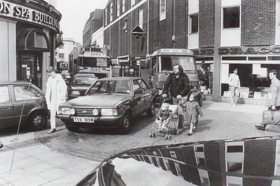 "Cardiff needs to stop closing roads to traffic. Theyre making life hard for motorists. Waste of money. Everything was fine before"Cardiff before: