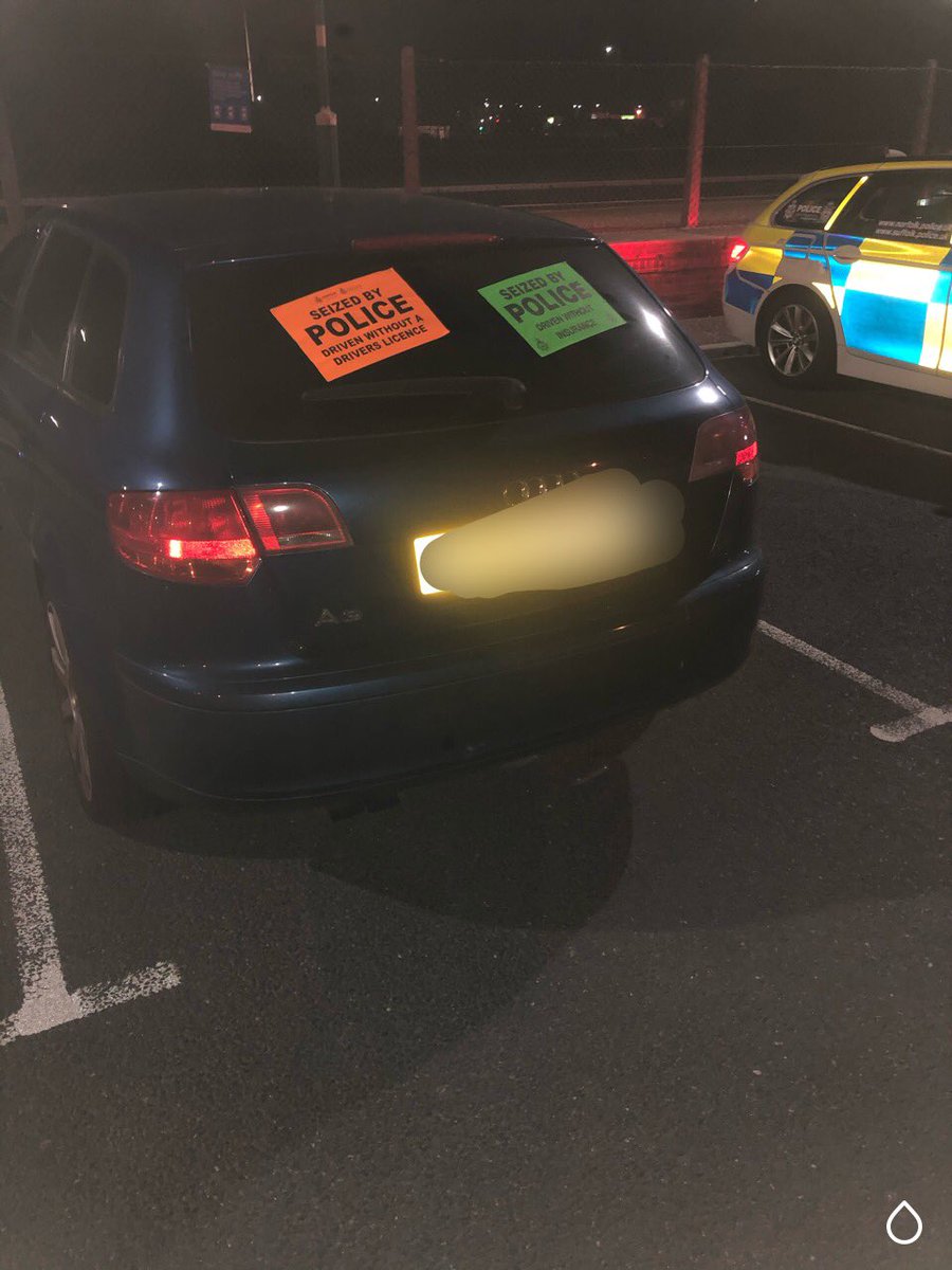 NSRAPT's tweet photo. Vehicle stopped in Lowestoft and driver was driving on a non designated foreign D/L and had been in UK for more than 12 months. Driver reported for no licence and no insurance #Sec165 #Seized #CheckYourDocs  #KeepingSuffolkSafe 1826/7007 https://t.co/TCsxiYyI04