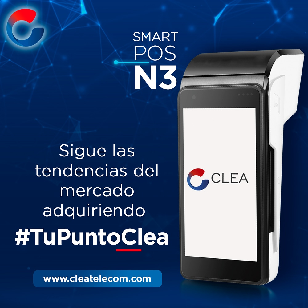 cleatelecom's tweet photo. Sigue las tendencias del mercado y adquiere #TuPuntoClea Ajusta tus estrategias de negocio.

-

📞CONTÁCTANOS 📲 (0212)7305557/ (0212)7304267 -
📩 info@cleatsi.com /ventas@cleatelecom.com 
-

#CleaTelecom
#PuntoDeVentas
#N3 
#SmartPosN3 
#Venezuela https://t.co/E5DAuU93N5
