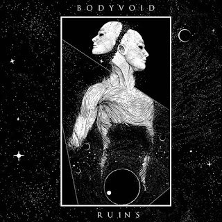 Body Void; Ruins. One of the tracks on this is called Monolith. That’s a pretty good description of the music here. Monumental guitars tower dizzyingly overhead, only to be demolished by sledgehammer drumming. Vocals from a cyclopean realm. Magnificently horrible.