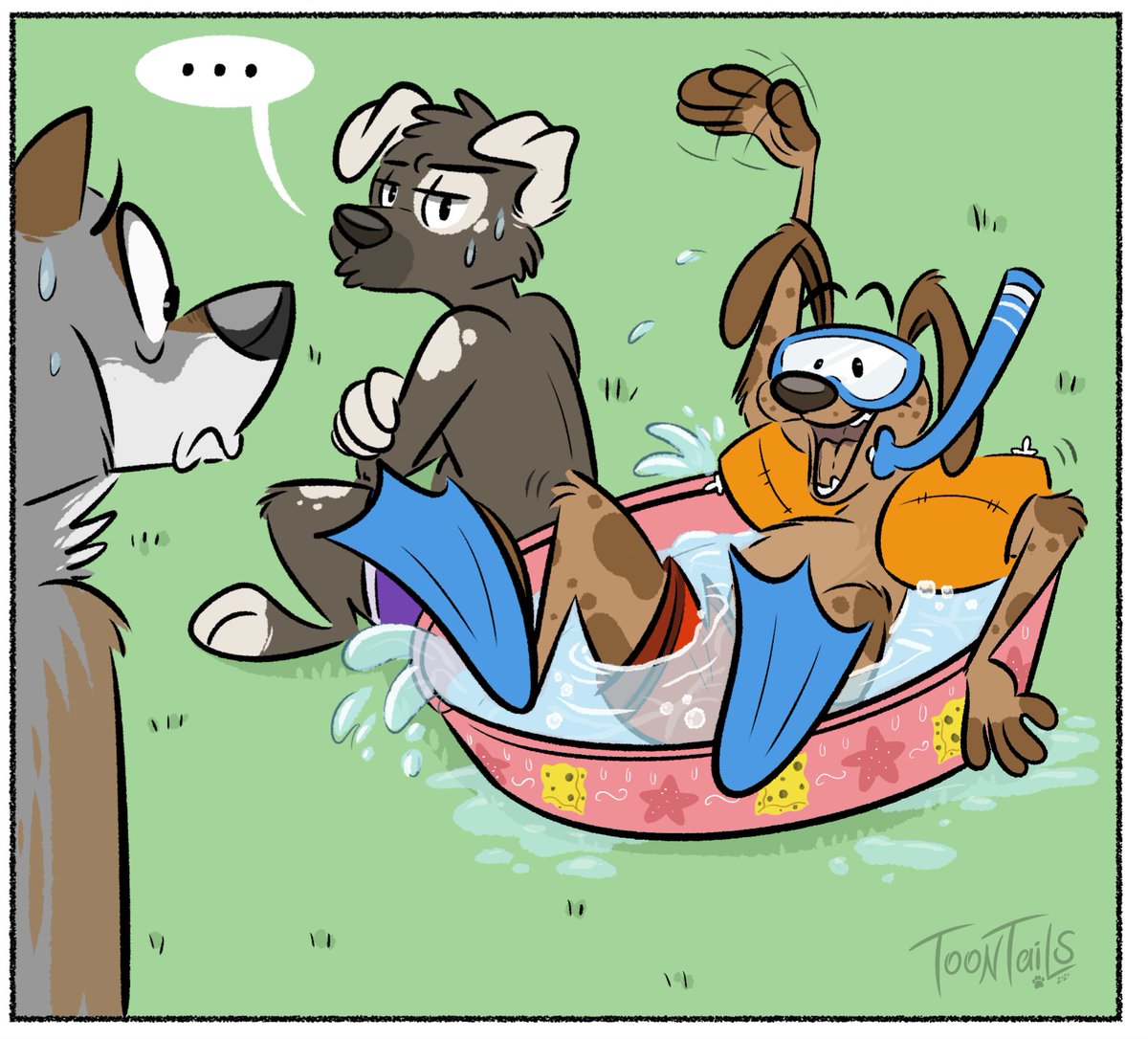 #toontails 10

Pool Party ☀️