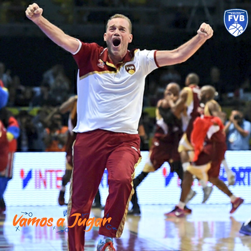 FVBbasketball's tweet photo. 5️⃣ años de una gesta histórica en el deporte de #Venezuela 🇻🇪🏀 #LosGuerreros https://t.co/1xjwtqOjnU