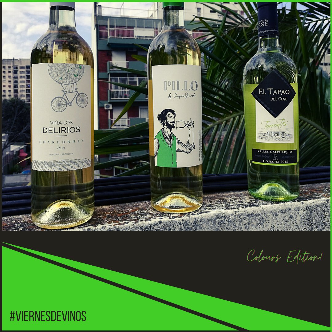 nicoesquibel's tweet image. 🚨Arrancó #ViernesDeVinos Colours Edition! 🚨

🎯 Para participar tenés que:

✅Seguirme y también a @BodeguitaIthur y a @BodegaHinojosa 
 
✅Retuitea CON Comentario ésta publicación.
✅Arrobá a 3 amigues
✅Usa el Hashtag #ViernesDeVinos

Y listo! hasta las 21 hs tenes tiempo!