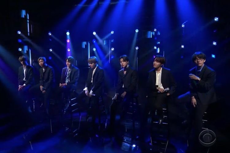 Three days later on 05/18/19 we got a surprise acoustic version of Make it Right that had been prerecorded on Stephen ColbertI watched it from my SILs house in New Jersey right after seeing my first  @BTS_twt concert at MetLife 