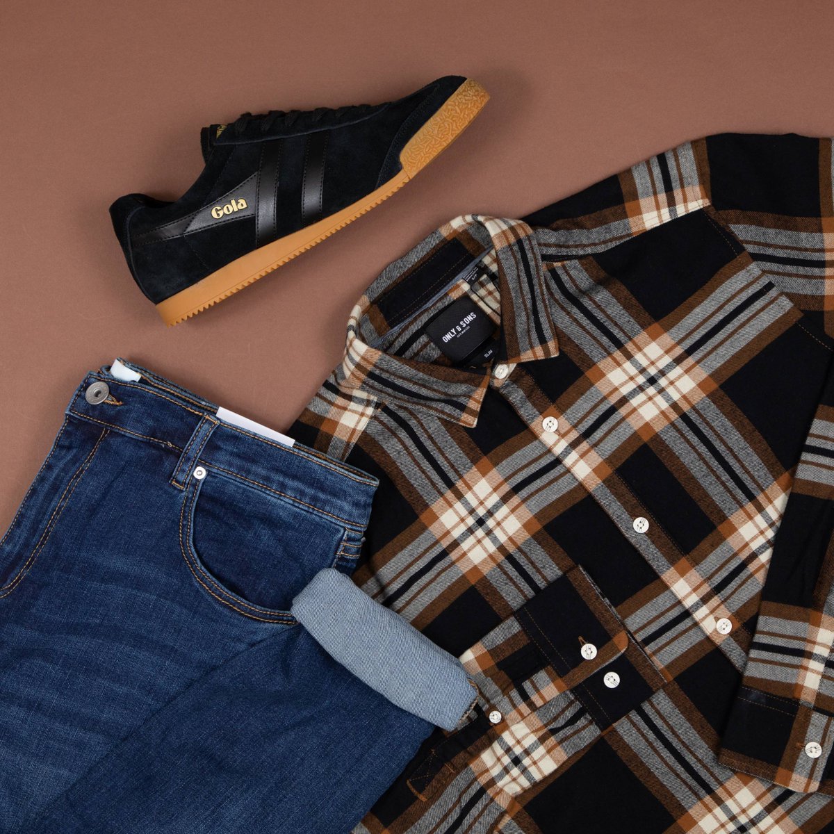 CactwsAber's tweet photo. Same shirt, different colour, great look. The Only & Sons Omar shirts have proved extremely popular, get yours before they're gone!
.
.
.
#cactws #aberuni #aberystwyth #aber #wales #onlyandsons #gola #farahjeans #checkshirt #dilladdynion #menswear #jeans #ootd https://t.co/d2zAFe5Chd