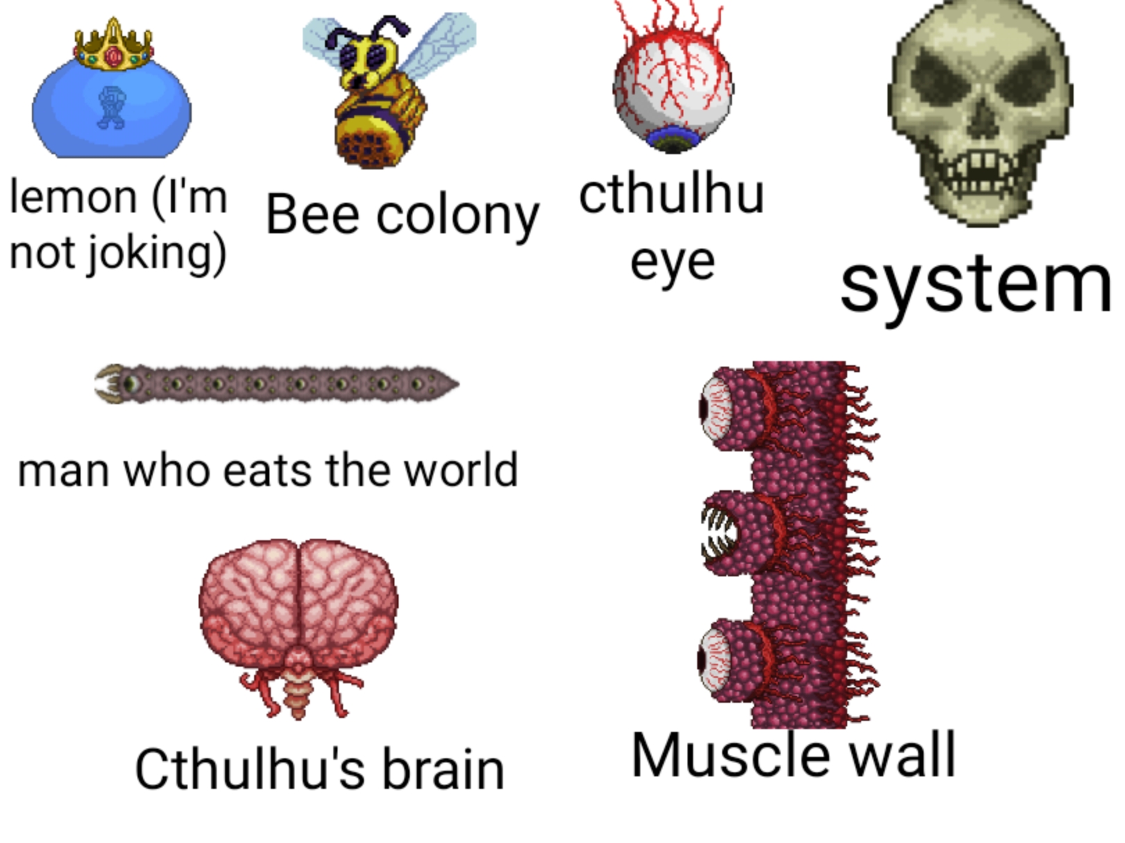 ▷Pré-Hardmode — Eye of Cthulhu◁, 🌳, Terraria Amino