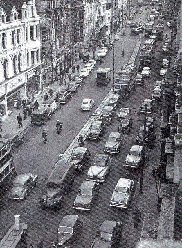 "Cardiff needs to stop closing roads to traffic. Theyre making life hard for motorists. Waste of money. Everything was fine before"Cardiff before: