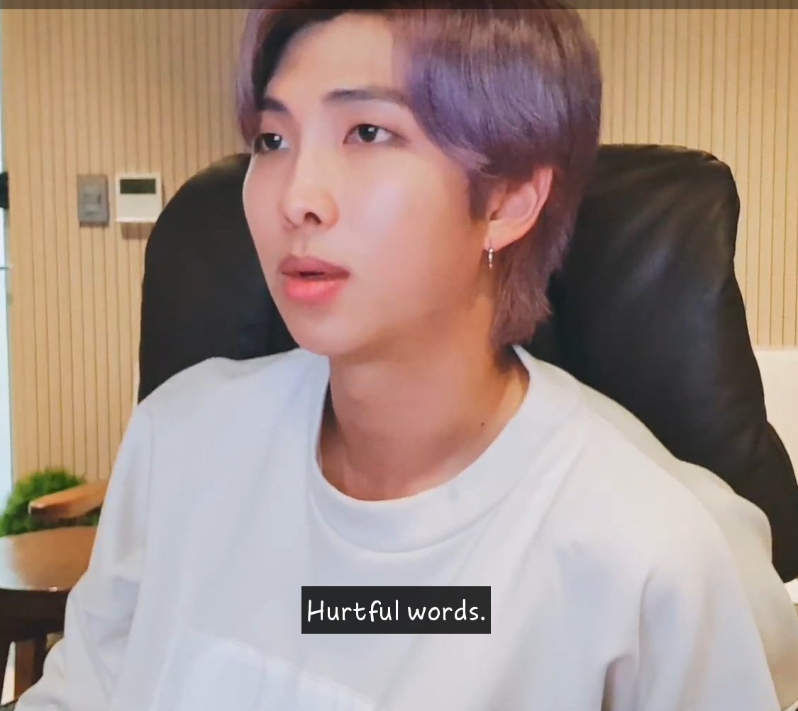 The way I see it, Joon is literally voicing out our struggles as ordinary people: when days aren't going right, nothing is in our favour n it's all a mess that can be fixed within 24hrs, days when we are just overwhelmed w emotions nd miserable for reasons unknown, when we can't+