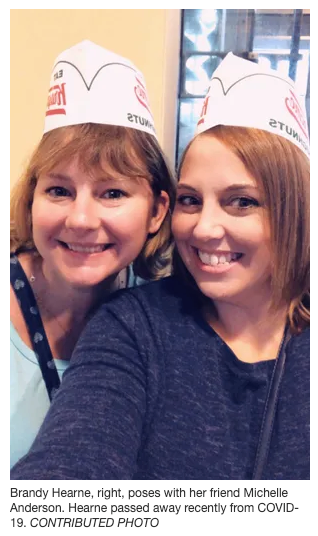 Another young person dies in   #Florida due to the failed leadership of  @GovRonDeSantis Brandy Hearne, 41, finance director at the Okaloosa County Tax Collector& #39;s Office from Fort Walton Beach died from   #COVID19. She leaves behind two children.  https://www.nwfdailynews.com/story/new...