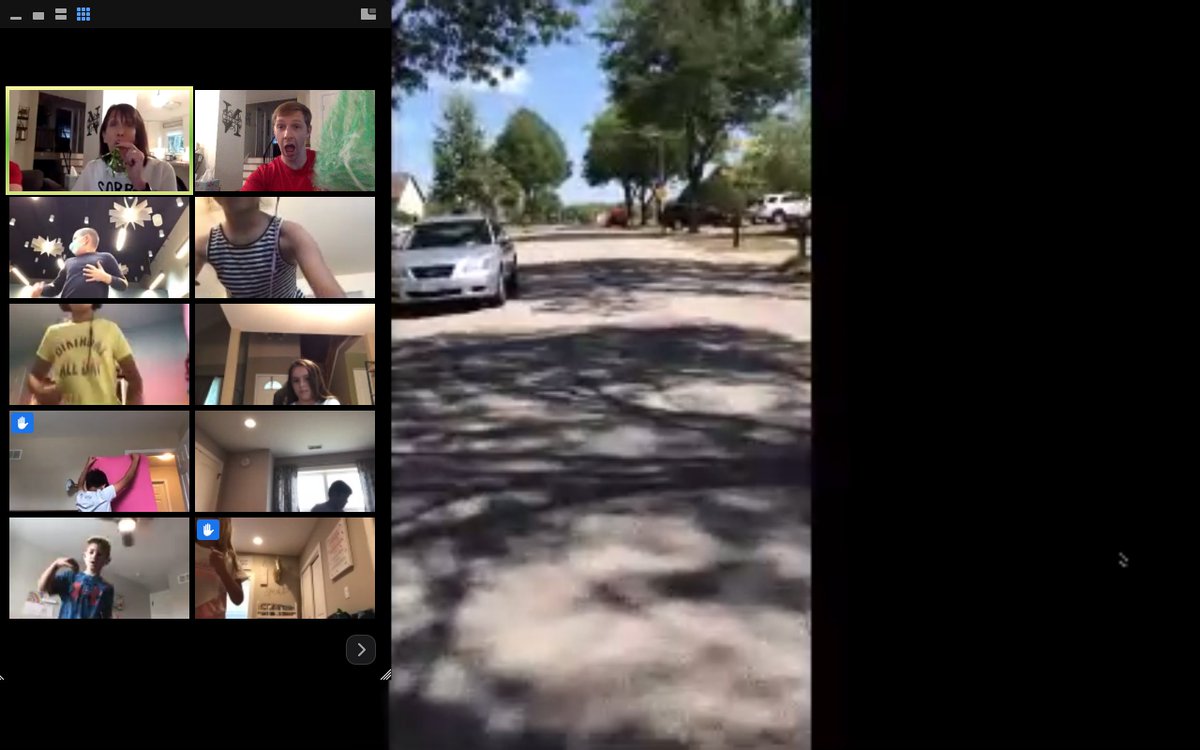 Our first and hopefully only virtual Prairie Scamper was a huge success! The kids got to virtually run through the neighborhood while having fun with trivia and music! #inspire96 #PhysEd