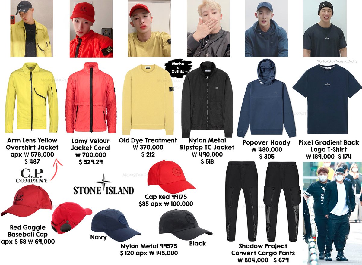 MonstaX_Outfits's tweet photo. Wonho Stone Island Collection
X C.P. Company
200809 - 200810 - 200813
200907 - 200910 - 200912
Twitter Update
200911 Mubank © LorD_wonho
.
.
#MX_O_WH #원호
@official__wonho https://t.co/BL8XuiK9cs