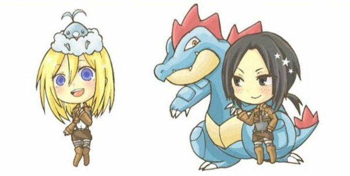 Dituuko's tweet photo. Ymir x Christa #attackontitan #yuri #animefan #girlpower #pokemon #snk https://t.co/Cv2Zb3SNaC