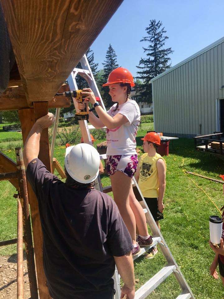 TFGuild's tweet photo. "The hallmark of our course is problem-solving. In a process we refer to as “Imagineering,” students are encouraged to find new approaches that allow us to create the best frame possible."
https://t.co/hx3M4G7opL

#septimber #STEAM #timberframersguild #timberhomeliving https://t.co/YsT0ahDwcV