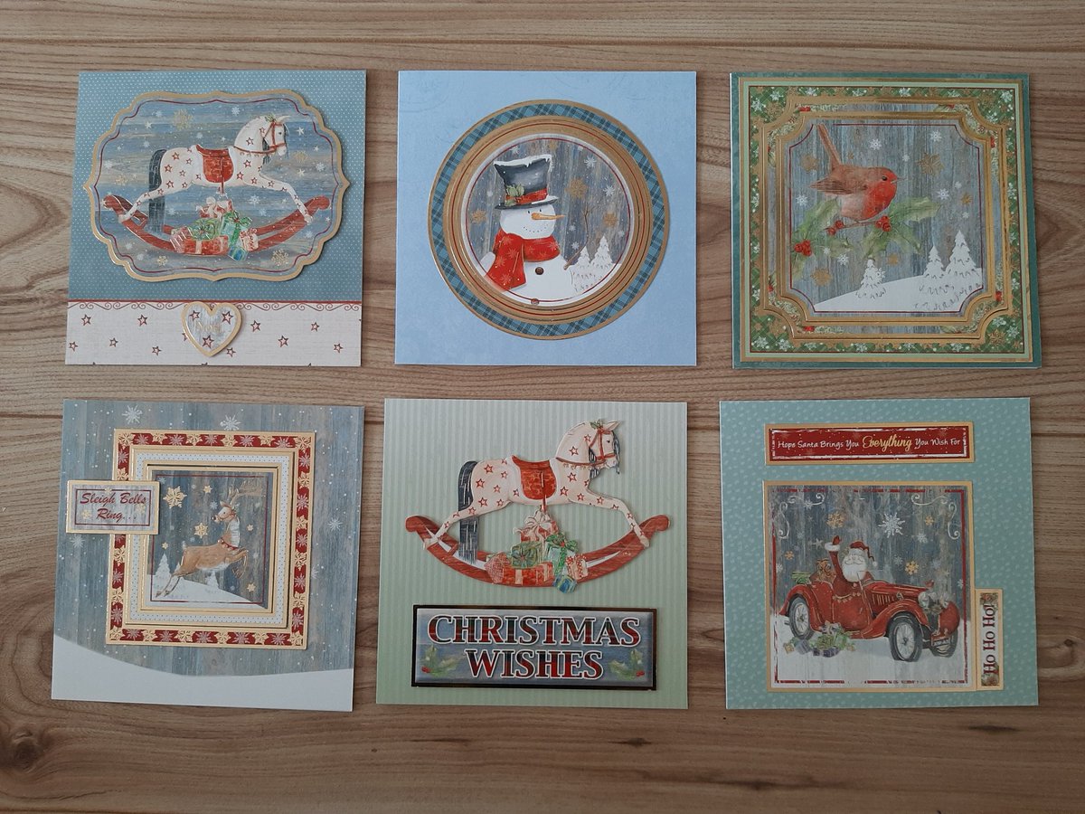 Some of the Christmas cards I have made #handmade #madewithlove #christmascards #papercraft #SmallBusiness