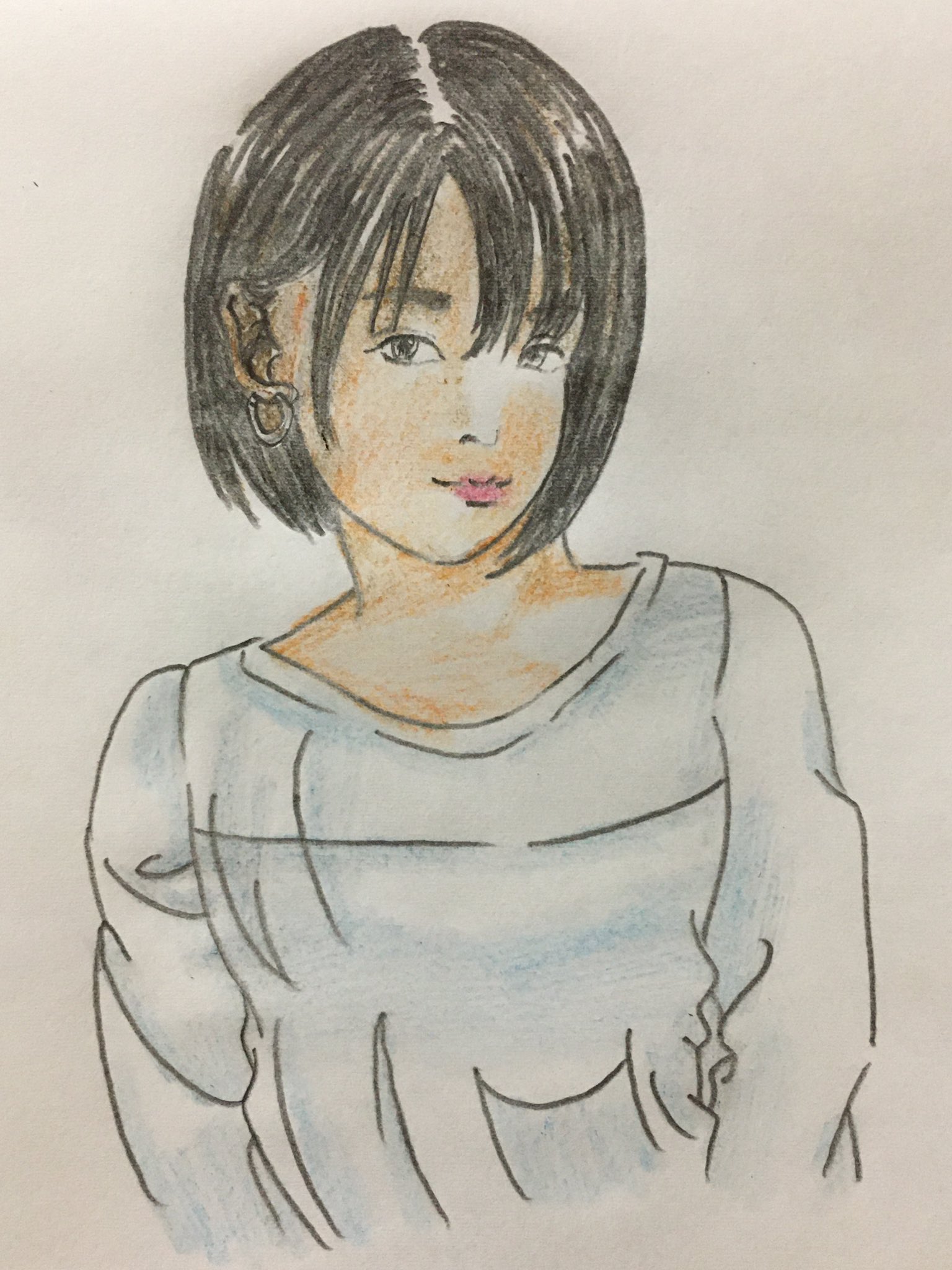 ノブユキ ボブカット 女の子イラスト ツイッターで楽しむ展覧会 女の子のイラストだけで興味を持ってくれる方へ届け 絵描きさんと繋がりたい Rtで私を有名にしてください T Co Dxgyjgcksy Twitter