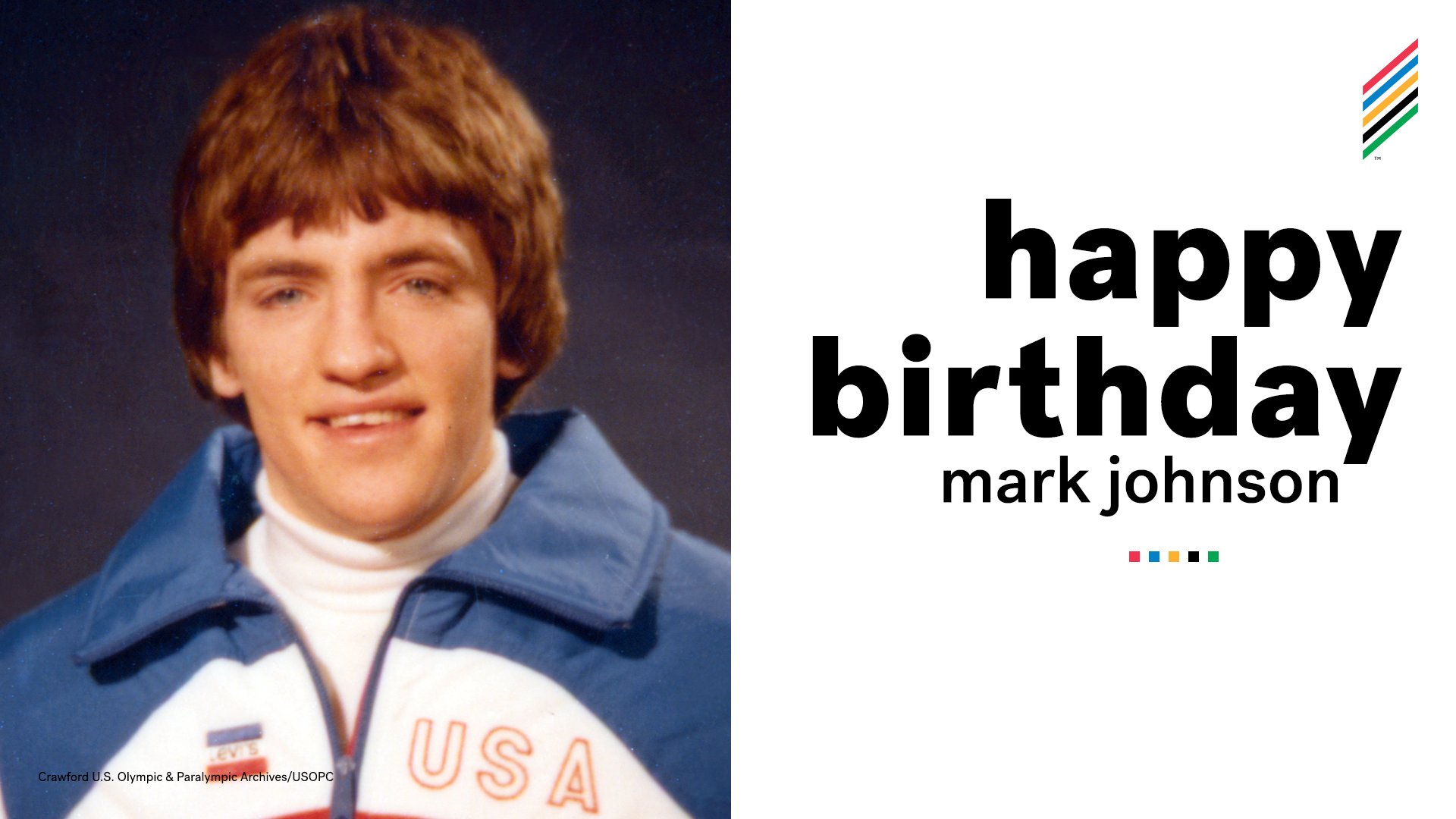 Happy birthday to Mark Johnson!

Mark was a member of the  