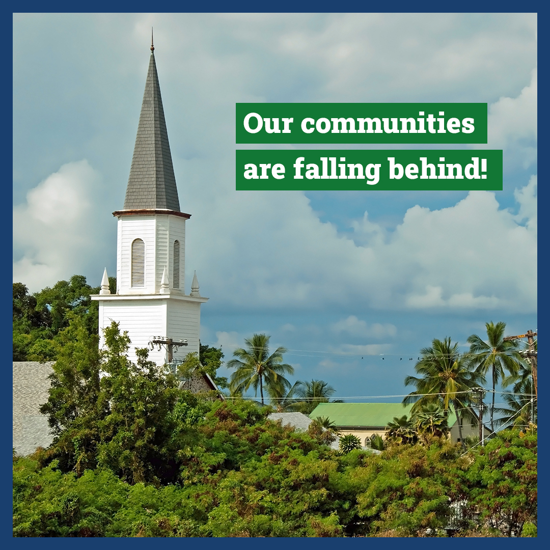 HawaiiCounts's tweet photo. Our communities are falling behind the national average. We need to unite and improve our response numbers! ⁣
⁣
Stop scrolling and visit https://t.co/YTLnSatWz1 to secure funding for your community! ⁣
⁣
#CensusRapidResponseNLC⁣ https://t.co/sFWxZp15h8