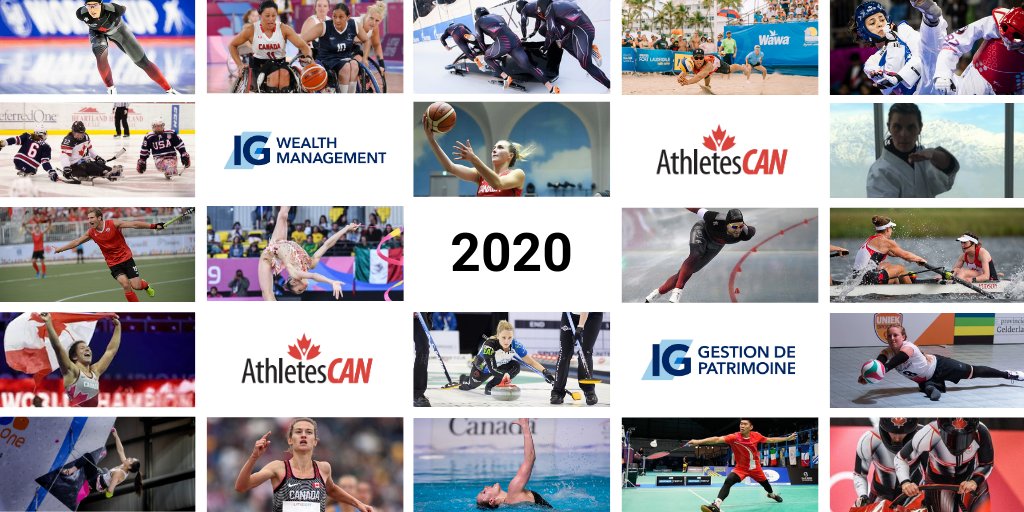 AthletesCAN's tweet photo. #PROUD to announce the 2020 @IGWealthMgmt Amateur Athletes Fund Bursary Recipients!

Full list of recipients: https://t.co/yErn0sMsLJ https://t.co/3oxXbDJ8Iu