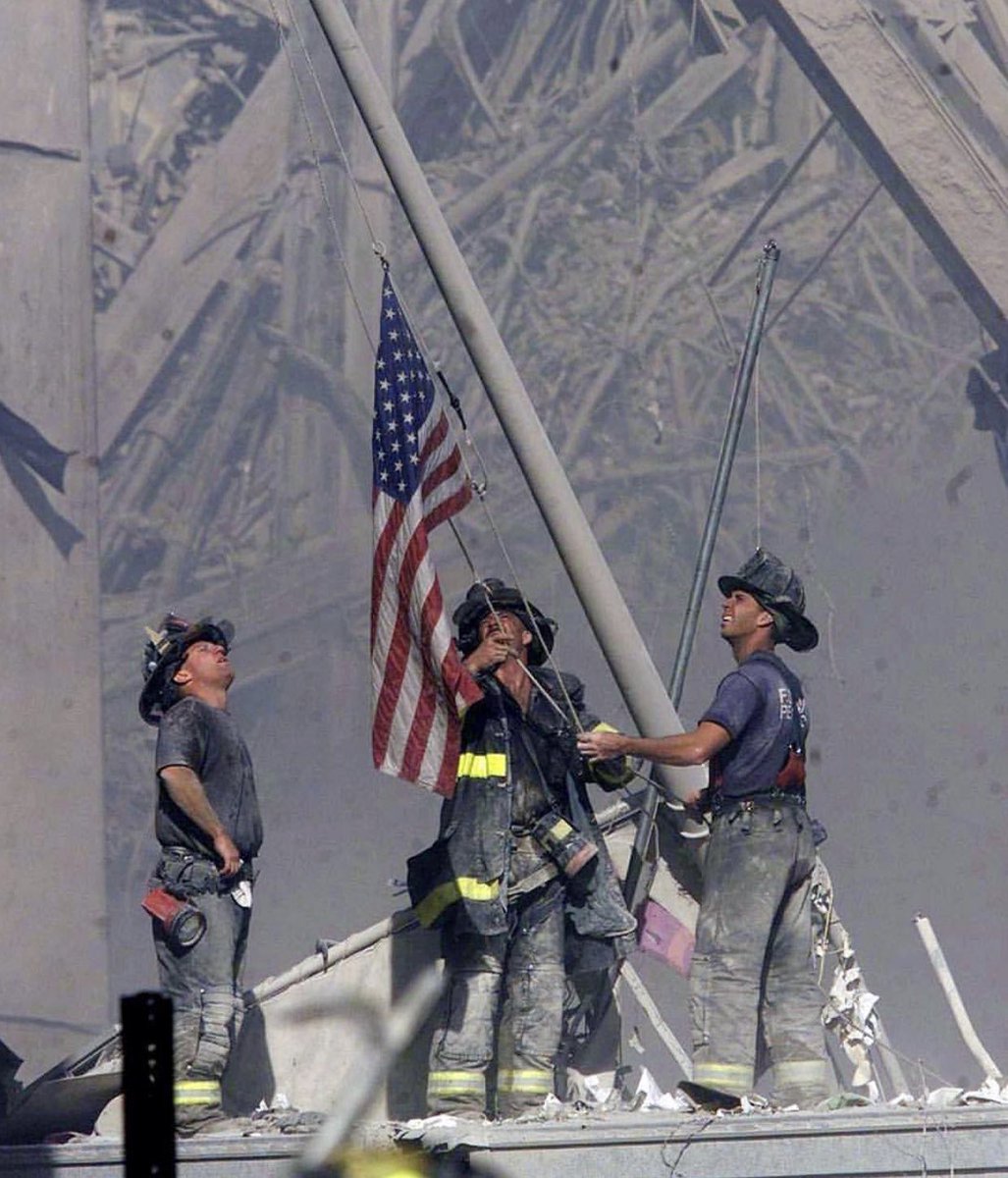 Hey professional sports players in case you were wondering why we stand here are a few examples 

Never Forget 9/11 🇺🇸