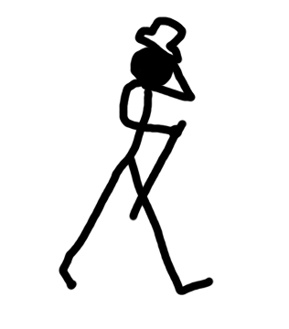 AskTheBarBack's tweet image. Here&apos;s my submission to the #JWStridingManChallenge. What do you think @JohnnieWalkerUS; do I win or should I #keepwalking? 🙃