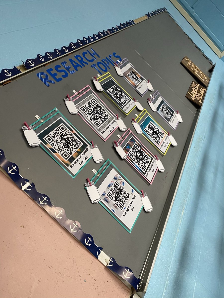 Mrs_Lupia_'s tweet image. Research Topic Text Sets ready to go for Class on Monday!! #TextSets #ResearchSkills #MiddleSchool #EssentialResearchSkills #TCRWP