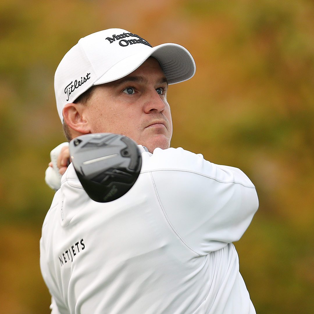 Titleist's tweet photo. At the @SafewayOpen, Titleist is the #1 Driver choice in the first event of the 2020-2021 PGA Tour Season. And of the Titleist drivers in play, more than half are new Titleist TSi drivers. #ItsATitleist https://t.co/zoFH2Hz2We