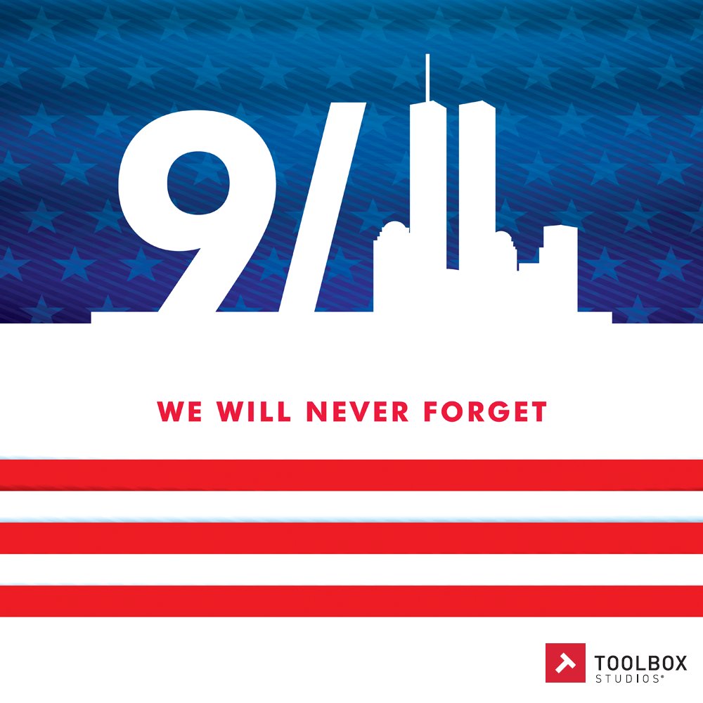 We will never forget those who lost their lives on 9/11. #NeverForget